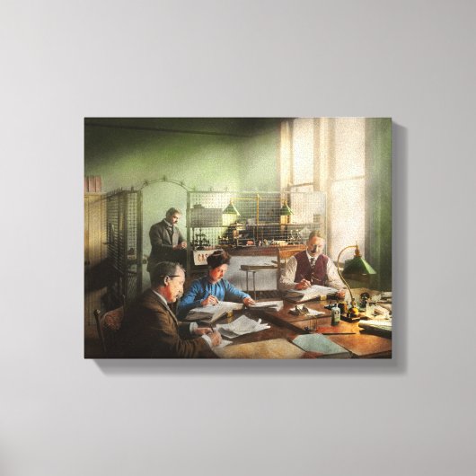 Rechnungsführer - Rechnungsführungsabteilung 1902 Leinwanddruck (Vorderseite)