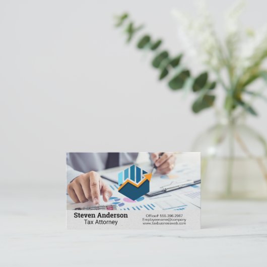 Rechnungsführer Visitenkarte (Stehend Vorderseite)