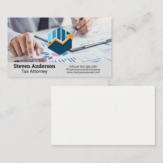 Rechnungsführer Visitenkarte (Vorne/Hinten)