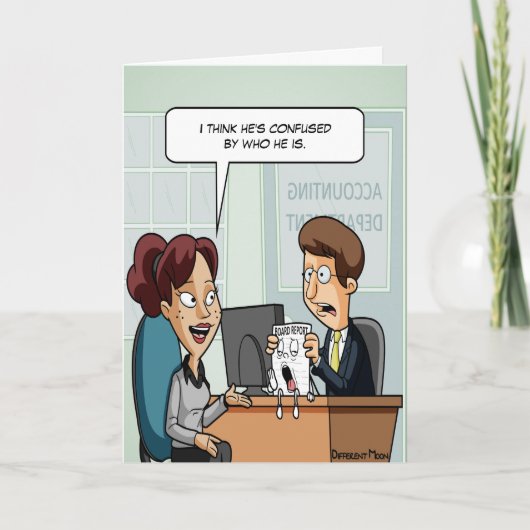 Rechnungsführung des Verwaltungsrats Karte (Vorderseite)