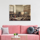 Rechnungshof, Westminster Hall Leinwanddruck (Insitu (Wohnzimmer))