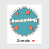 Rechnungslegung Aufkleber (Blatt)