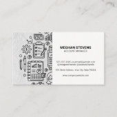 Rechnungslegung | Buchhalter Terminkarte (Vorderseite)