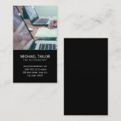 Rechnungslegung | Computer Tech Visitenkarte (Vorne/Hinten)