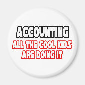 Rechnungslegung... Coole Kinder Magnet (Vorne)