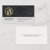 Rechnungslegung | Geldverwaltung | Corporate Gebäu Visitenkarte (Vorne/Hinten)