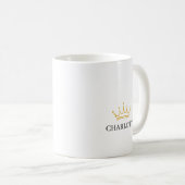 Rechnungslegung - Individuelle Name Kaffeetasse (VorderseiteRechts)