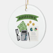 Rechnungslegung Keramik Ornament (Links)