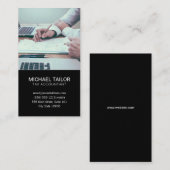 Rechnungslegung | Steuervorschuss Visitenkarte (Vorne/Hinten)