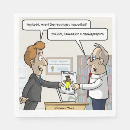 Rechnungslegungsbericht Punny Party Napkins Serviette