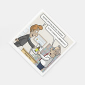 Rechnungslegungsbericht Punny Party Napkins Serviette (Ecke)