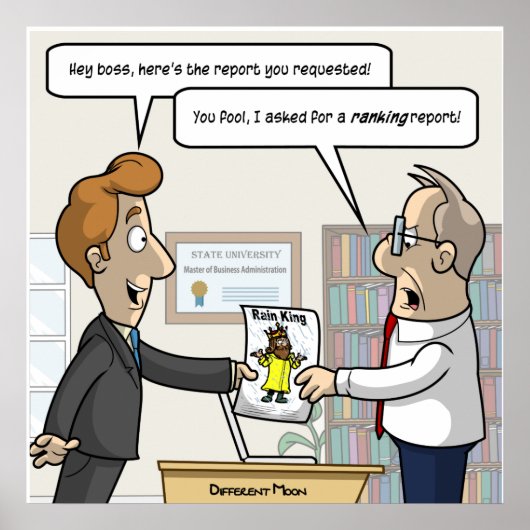 Rechnungslegungsbericht Punny Poster (Vorne)