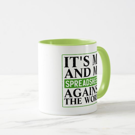 Rechnungslegungsgliederung: Witziges Sprichwort Tasse (VorderseiteRechts)