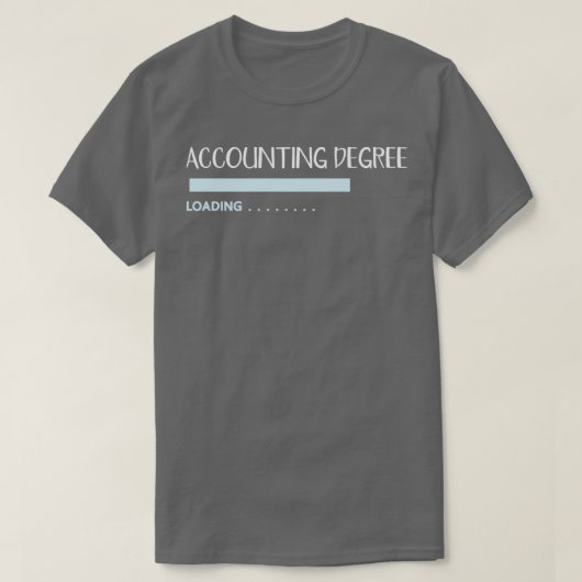 Rechnungslegungsgrad CPA-Geschenk T-Shirt (Design vorne)