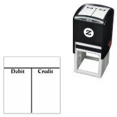 Rechnungslegungskonto - Selbstrechnende Briefmarke Permastempel (Beispiel)