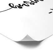 Rechnungslegungssprache Poster (Ecke)