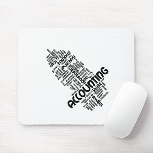 Rechnungslegungstext Mousepad (Mit Mouse)
