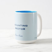 "RECHNUNGSMITGLIEDER" ZWEIFARBIGE TASSE (VorderseiteRechts)