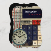 Rechnungsprüfer für Finanzberater Einladung (Vorne/Hinten)