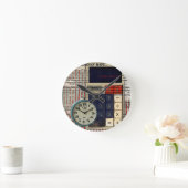 Rechnungsprüfer für Finanzberater Runde Wanduhr (Zuhause)