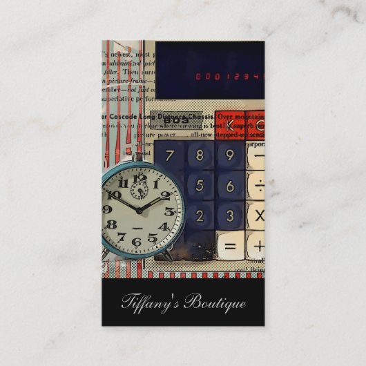 Rechnungsprüfer für Finanzberater Visitenkarte (Vorderseite)