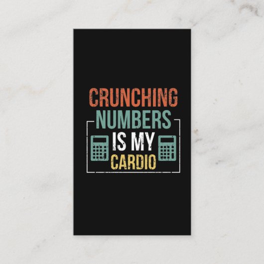 Rechnungsprüfer Spaß Visitenkarte (Vorderseite)