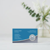 Rechnungsprüfer Visitenkarte (Stehend Vorderseite)