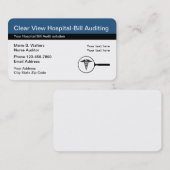 Rechnungsprüfung Visitenkarte (Vorne/Hinten)