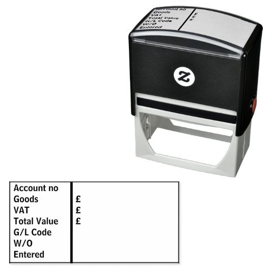 Rechnungsverarbeitung Permastempel (Beispiel)