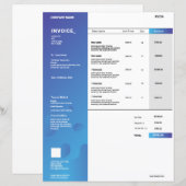 Rechnungsvorlage (Vorne/Hinten)