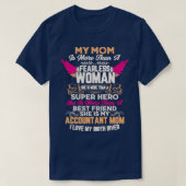 Rechnungswesen Sie ist meine buchhalterische Mama T-Shirt (Design vorne)