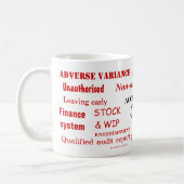 Rechnungswesen Swear Words Funny Accountant Joke G Kaffeetasse (Links)