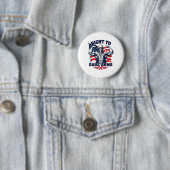 Recht auf Arms George Washington Bodybuilder G Button (Beispiel)