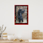 Recht auf BEAR-Waffen Poster (Küche)