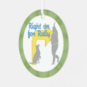 Recht auf Kundgebung Ornament Aus Metall (Vorderseite links)