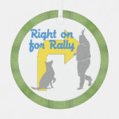 Recht auf Kundgebung Ornament Aus Metall (Vorderseite)