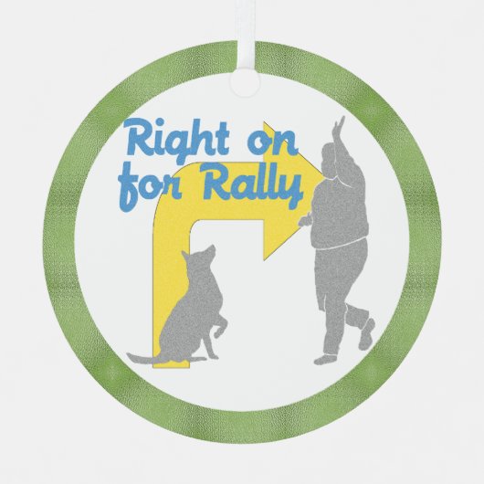 Recht auf Kundgebung Ornament Aus Metall (Vorderseite)