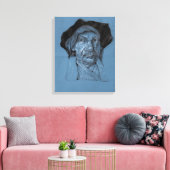 Recht auf van Rijn Leinwanddruck (Insitu (Wohnzimmer))