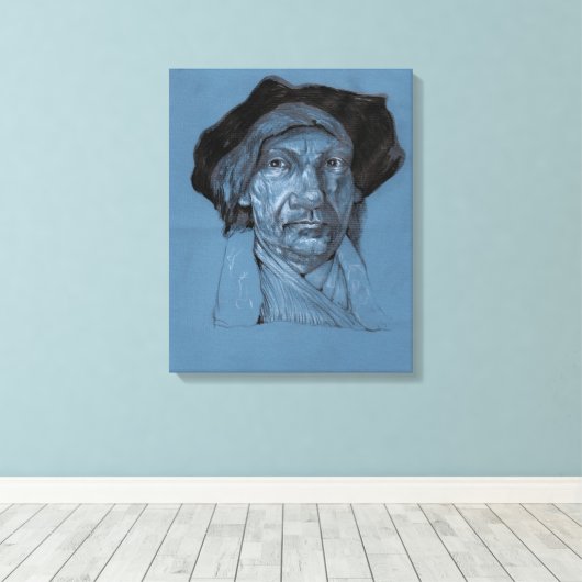 Recht auf van Rijn Leinwanddruck (Insitu (Holzboden))