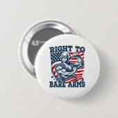 Recht auf Waffengewalt am 4. Juli Patriotische Arb Button (Vorne & Hinten)
