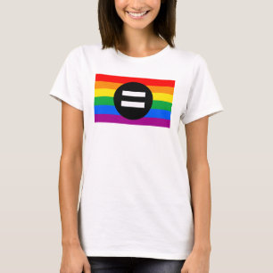 Recht der Homosexuellens-Flagge T-Shirt