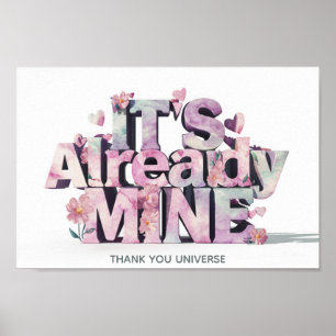 *~* Recht der Zugmanifestation Whimsical AP85 Poster