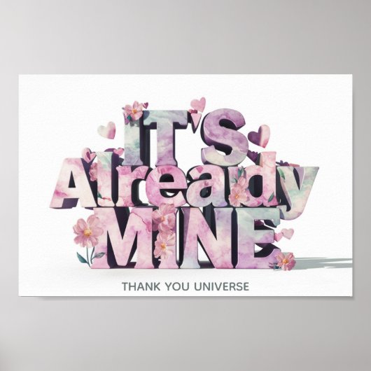 *~* Recht der Zugmanifestation Whimsical AP85 Poster (Vorne)