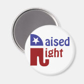 Recht erhöht magnet (Vorderseite/Rückseite)