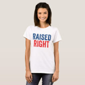 Recht erhöht T-Shirt (Vorne ganz)
