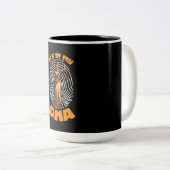 Recht es in der AnwaltsDNA Zweifarbige Tasse (VorderseiteRechts)