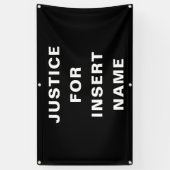 Recht für den Protest auf benutzerdefiniertem Text Banner (Vertikal)