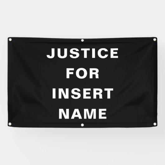 Recht für den Protest auf benutzerdefiniertem Text Banner (Horizontal)