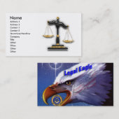 Recht - Recht Visitenkarte (Vorne/Hinten)