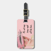 Recht sein gepäckanhänger (Vorderseite vertikal)